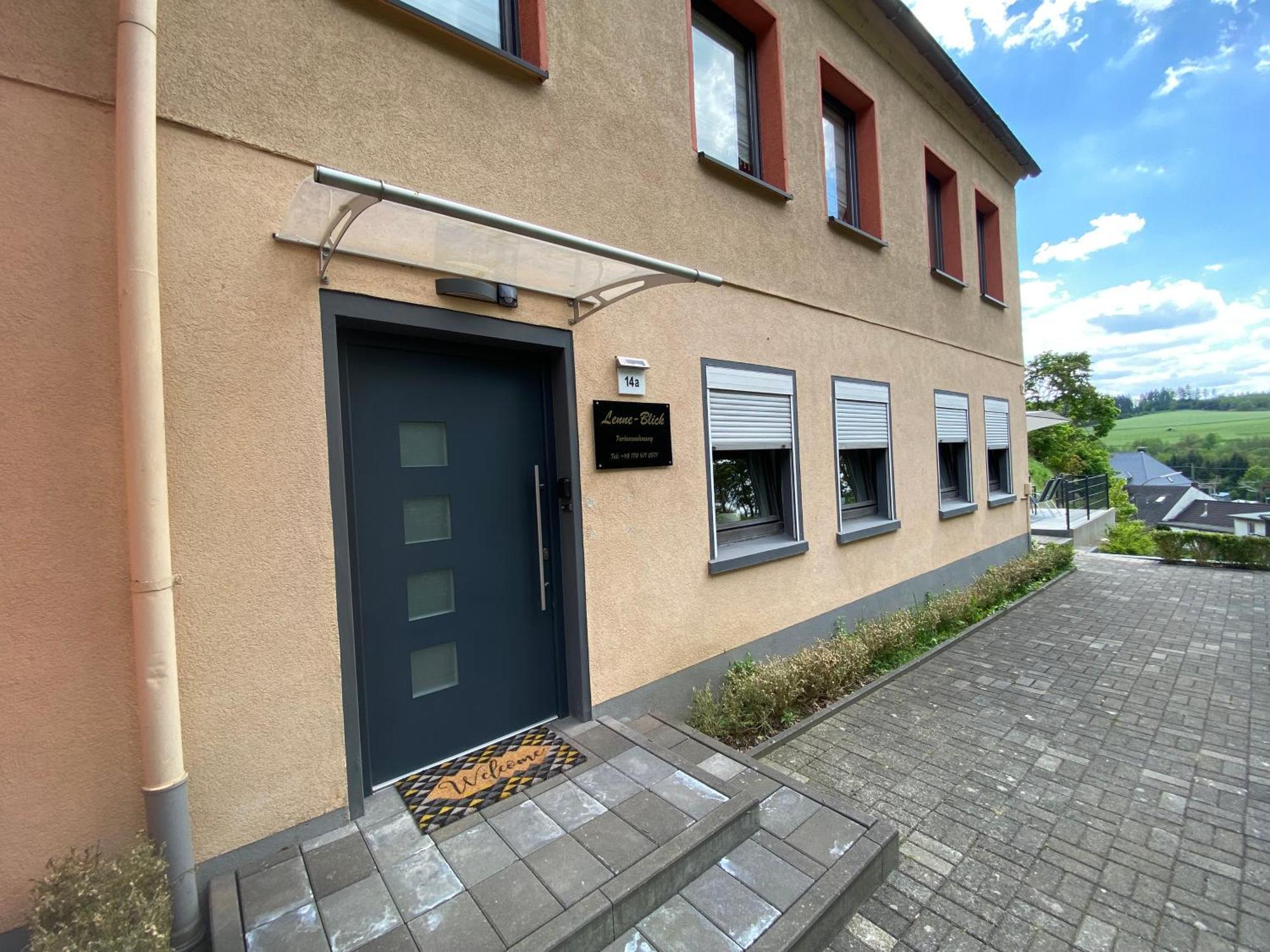 Lenne-Blick Ferienwohnung Finnentrop Exterior foto